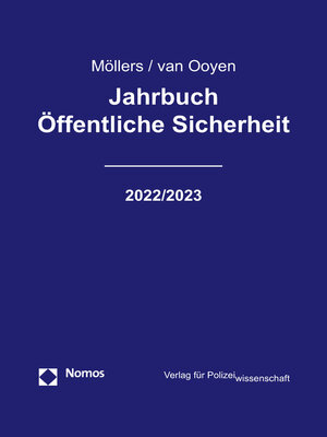 cover image of Jahrbuch Öffentliche Sicherheit 2022/2023